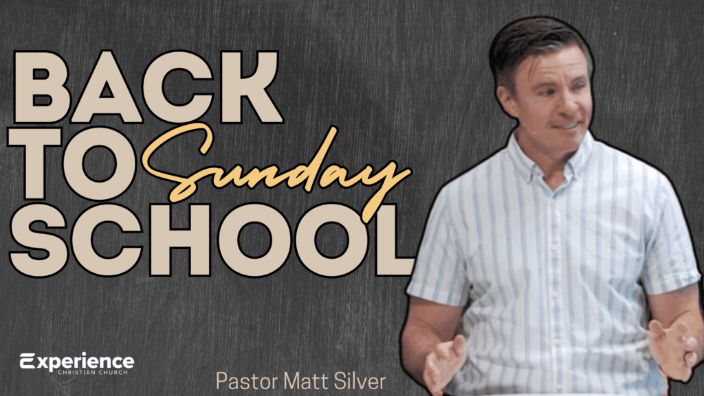Back to Sunday School