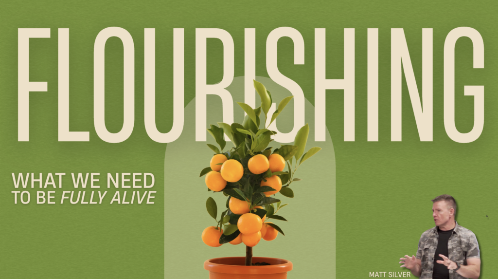 Flourishing; What We Need to Be Fully Alive | Galatians