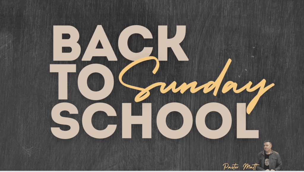 Back to Sunday School | Stay in Step with the Holy Spirit
